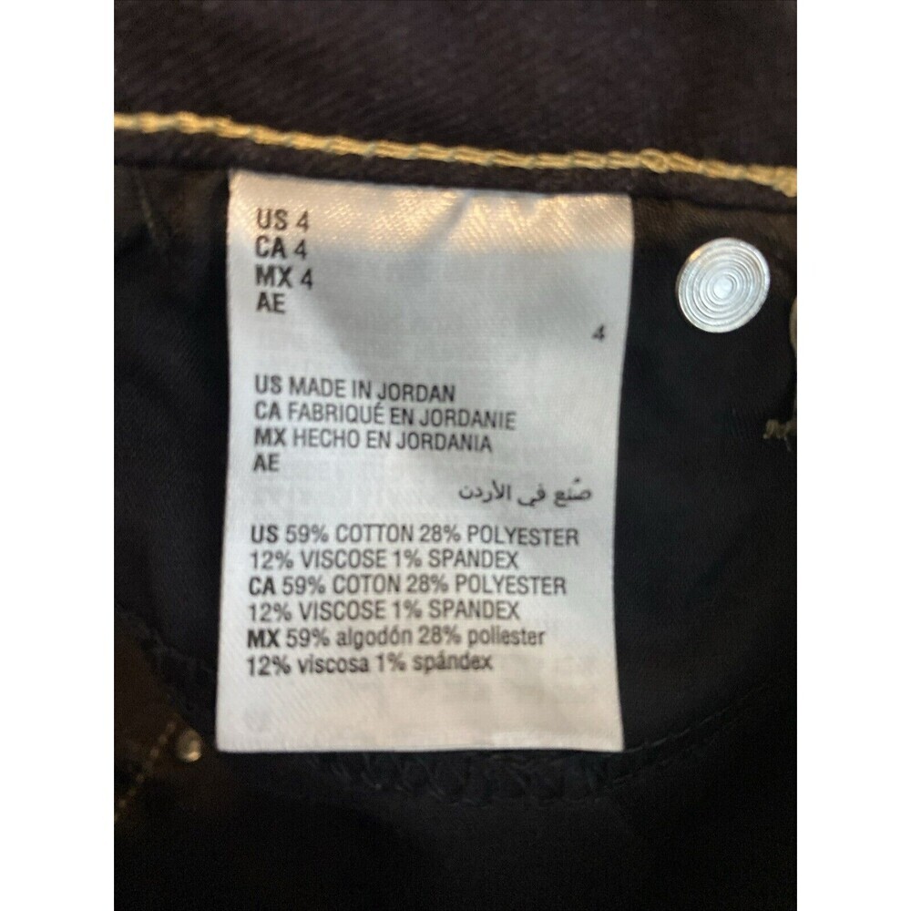 Style & Co. NWT Women’s Dark wash Casual Everyday Bootcut High rise Jeans Sze4 - Picture 9 of 9